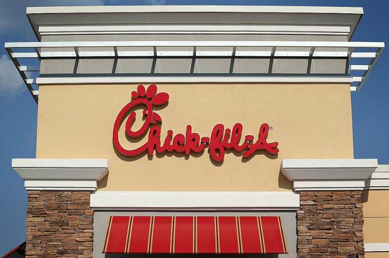 A Chick-Fil-A Exterior
