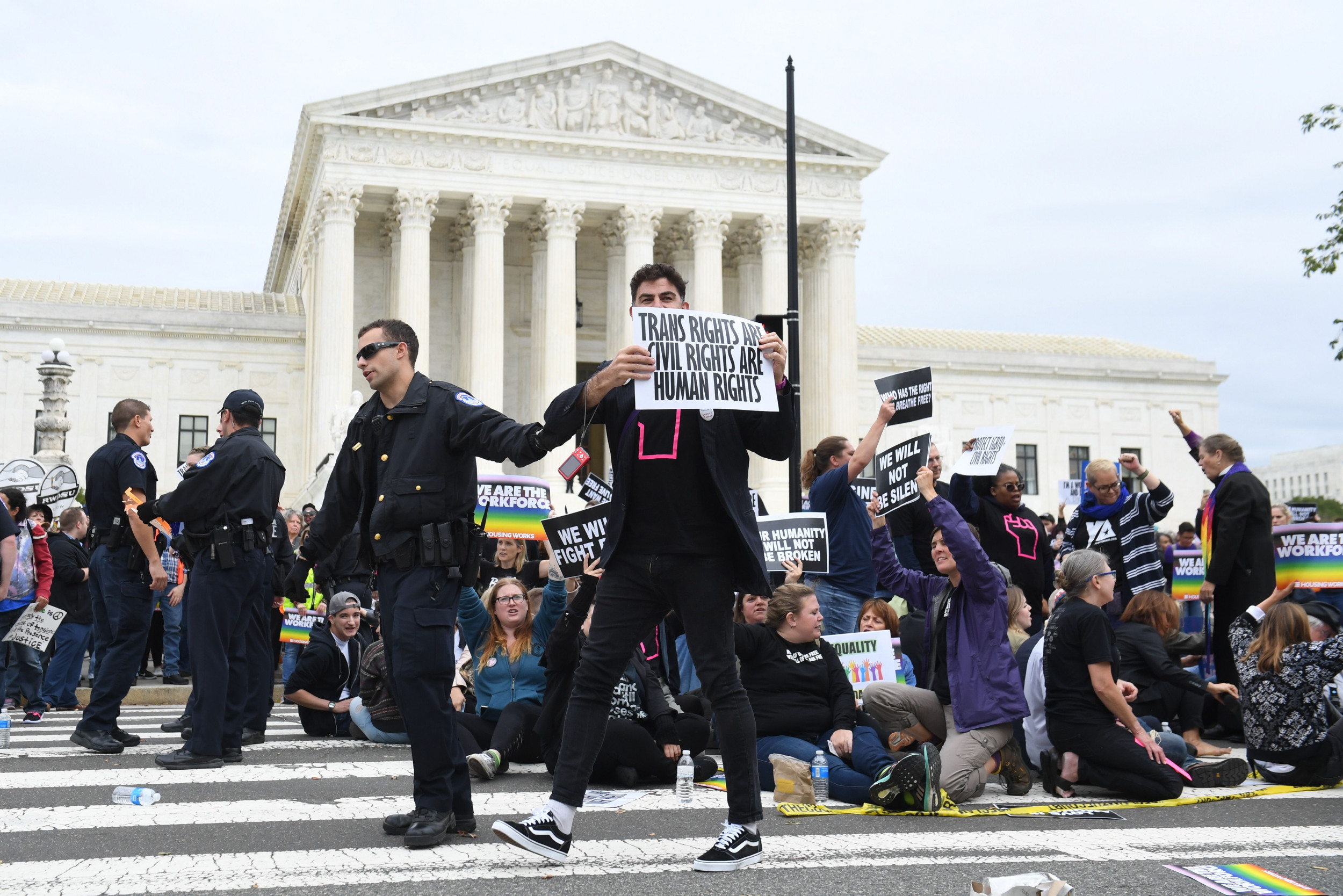 More Than 100 Protestors Arrested As Supreme Court Hears Lgbtq Rights