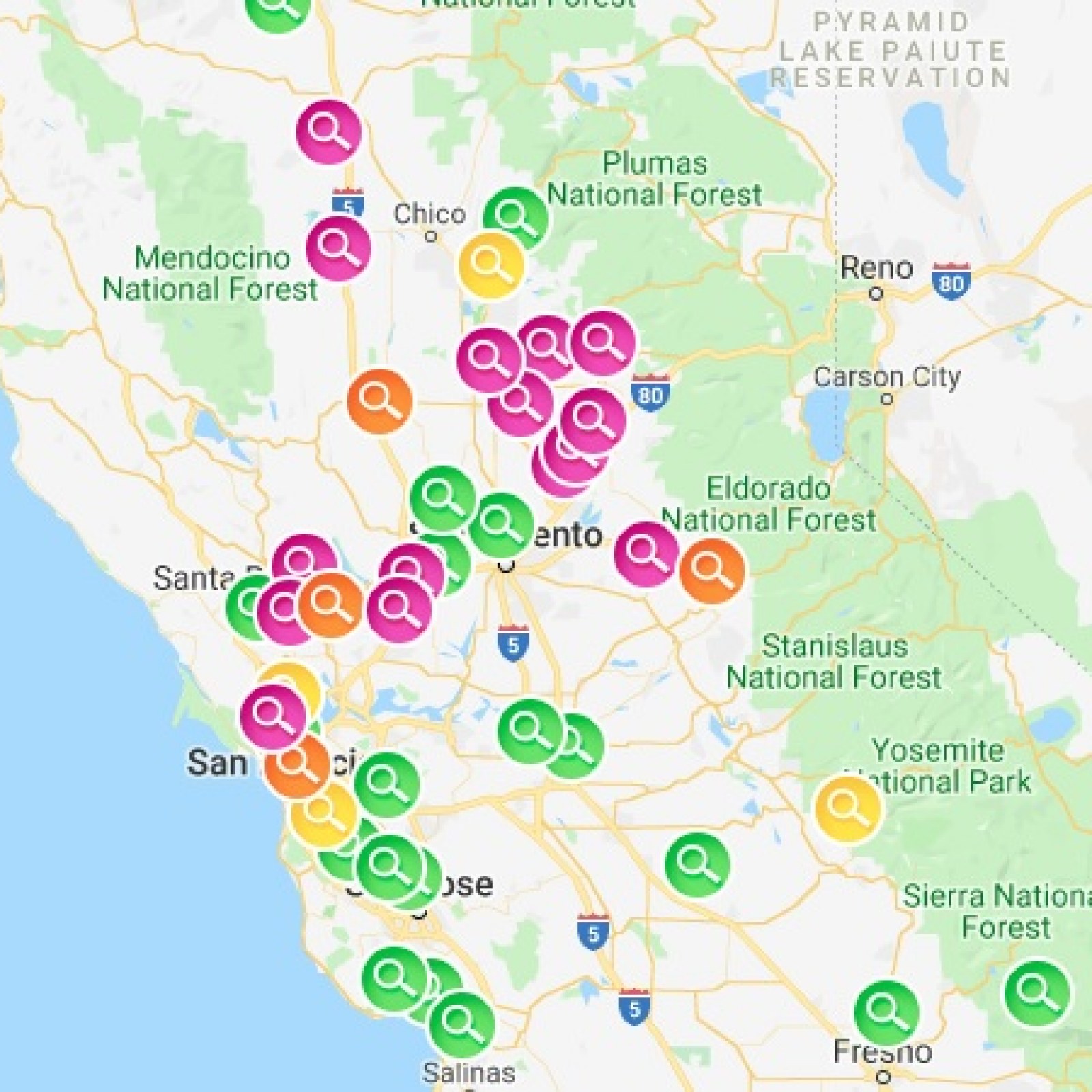 power outage map los angeles Pg E Power Outage Update Shutoff Map As More Than 800 000 power outage map los angeles