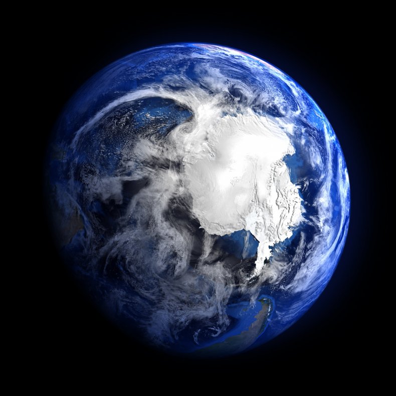 antarctica from space
