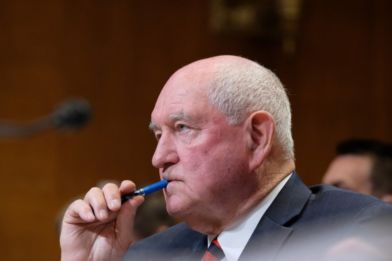 Agriculture Secretary Sonny Perdue