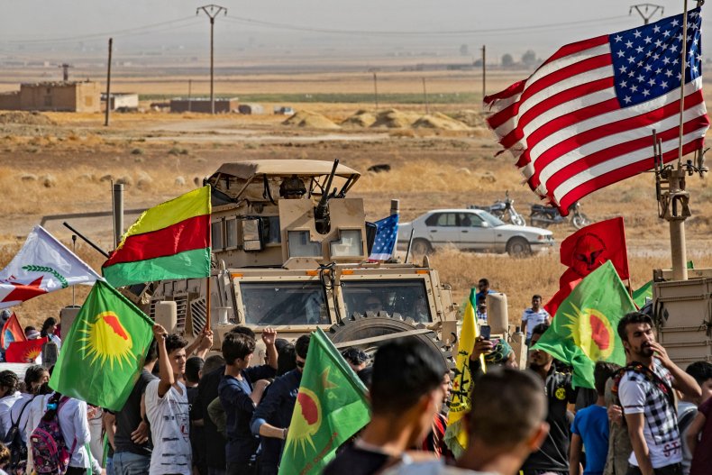 us military syria kurds border turkey