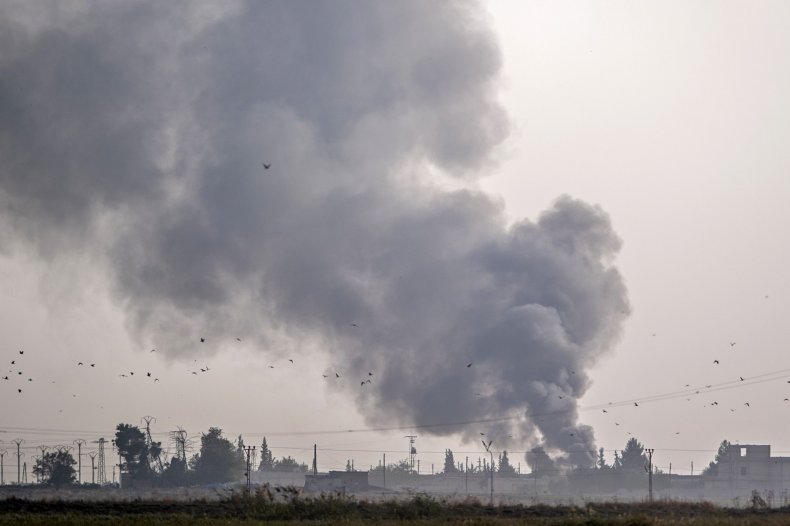 turkey military strikes border syria kurds