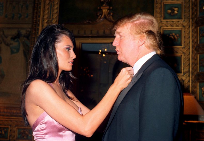 Melania Trump Donald Unwanted Touching
