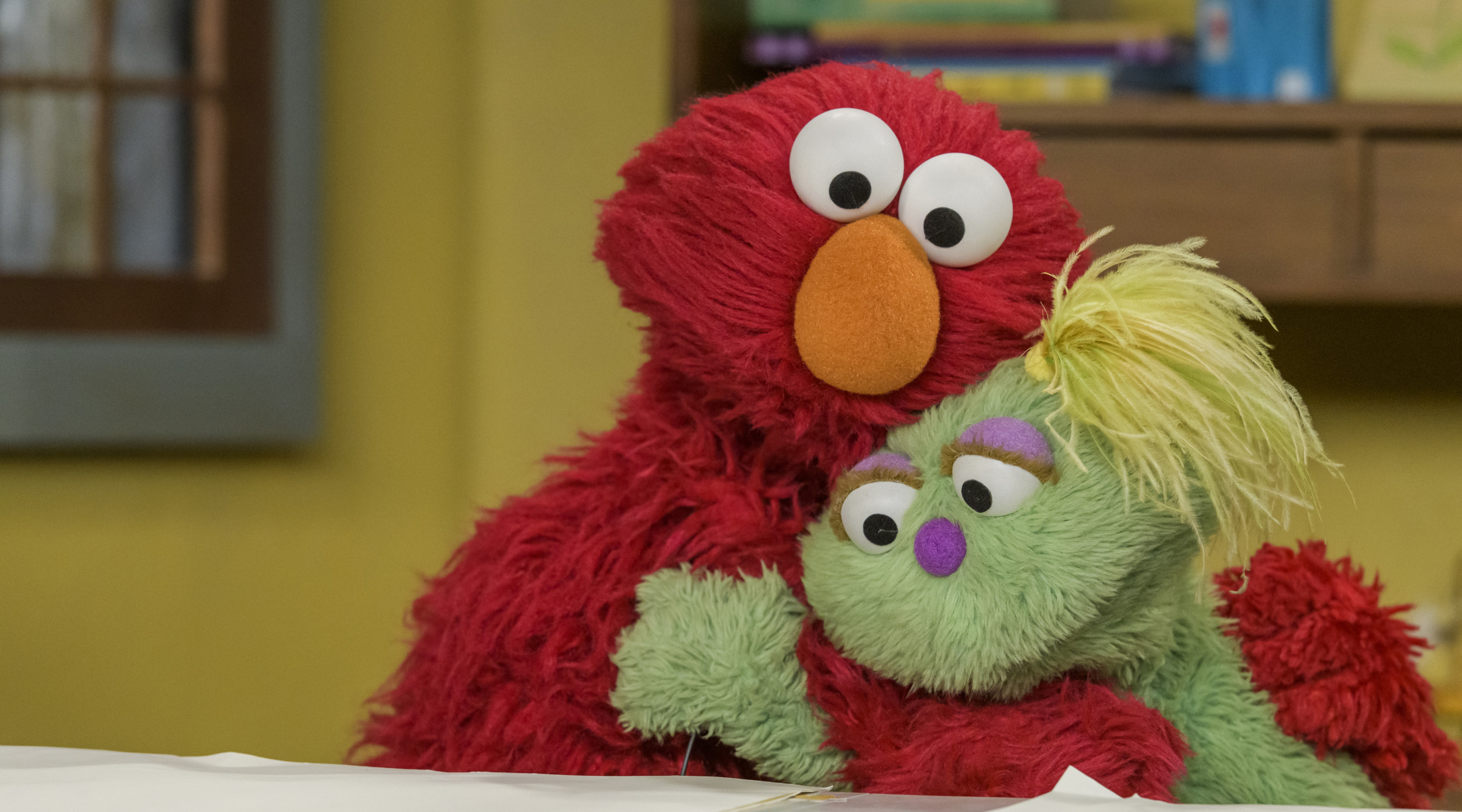 Sesame Street' Muppet Karli has a mom struggling to overcome addiction