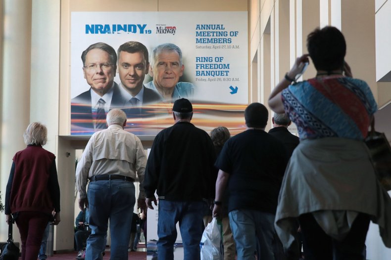 Gun Enthusiasts Attend NRA Annual Meeting In Indianapolis
