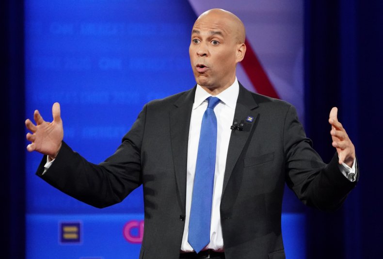 Cory Booker, Democrat, town hall, LGBTQ, candidate