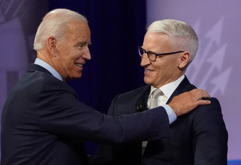 joe biden, anderson cooper, town hall, LGBTQ