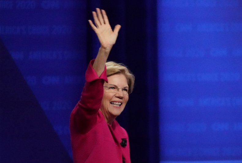 elizabeth warren, democrat, town hall, LGBTQ