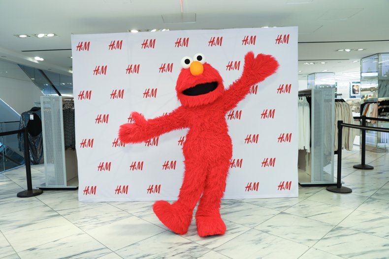 Elmo Gets Hugs on Fifth Avenue