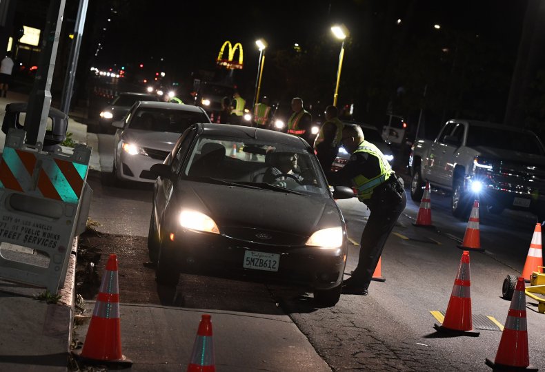DUI checkpoint
