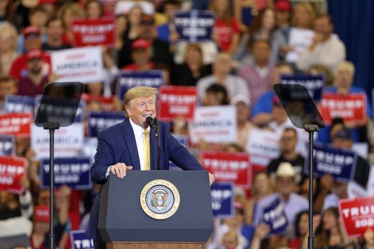 Donald Trump Holds A Campaign Rally In Lake Charles, Louisiana Donald Trump Holds A Campaign Rally In Lake Charles, Louisiana