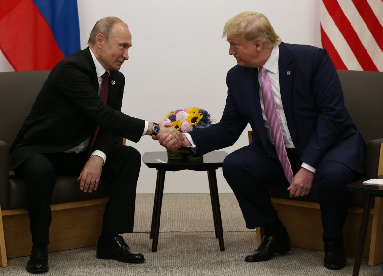  Donald Trump and President Vladimir Putin