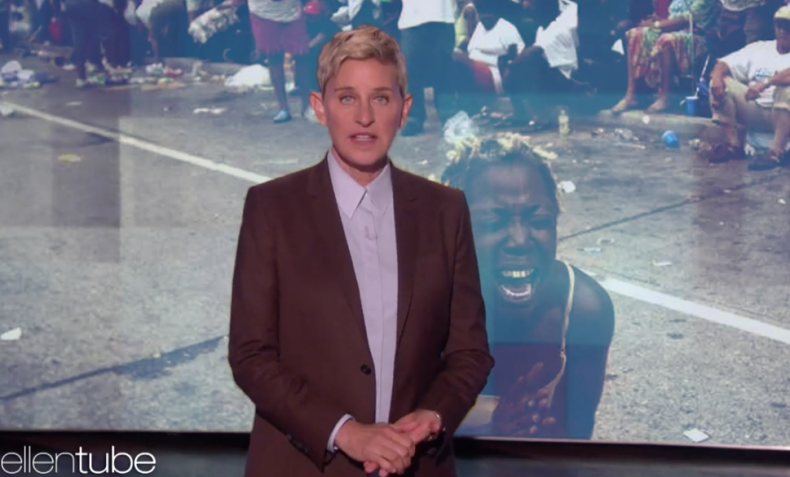 Ellen Show Hurricane Katrina