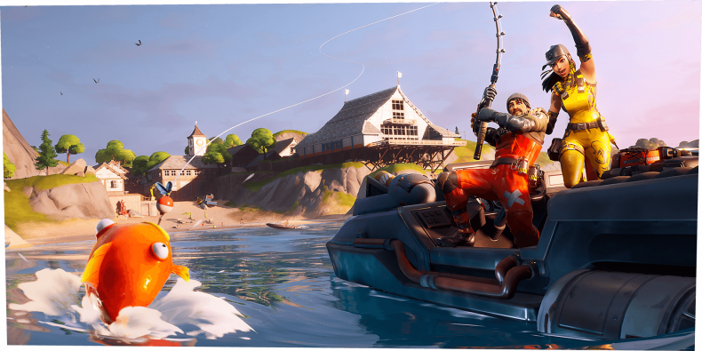 fortnite water gameplay