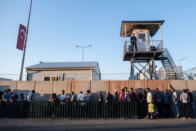 Turkey refugee camp