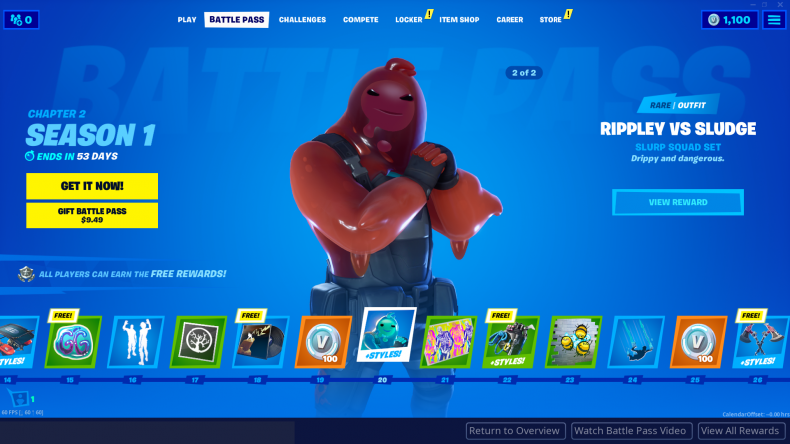 Fortnite chapter 2 season 1 battle pass Fortnite chapter 2 season 1 battle pass
