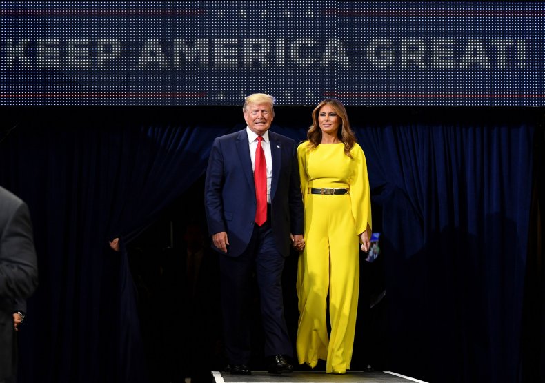Trump and Melania