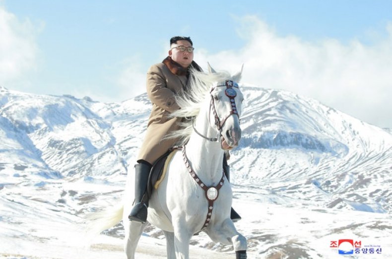 Kim Jong Un Mt Paektu