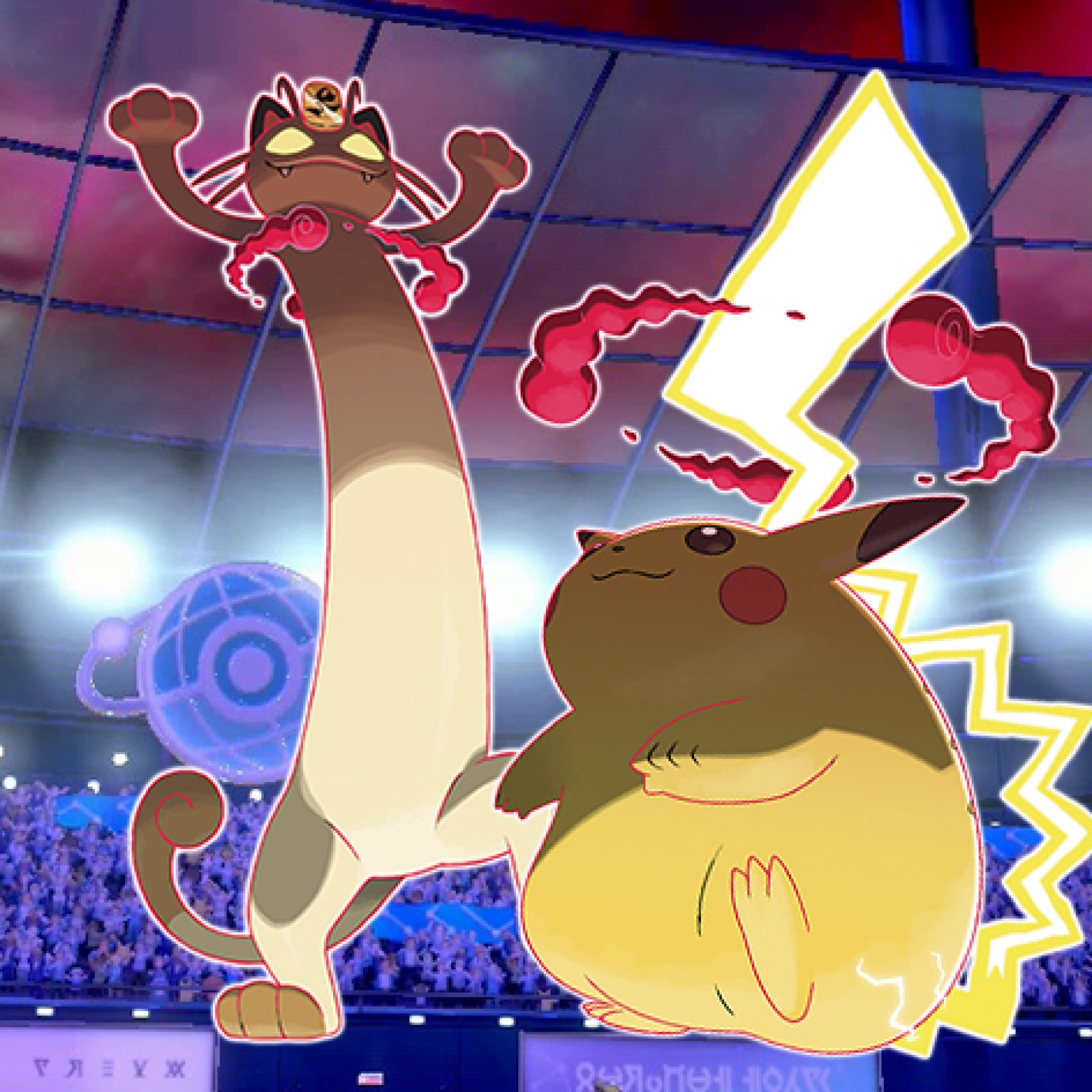 Gigantamax Meowth And Pikachu Were In That One Pokémon