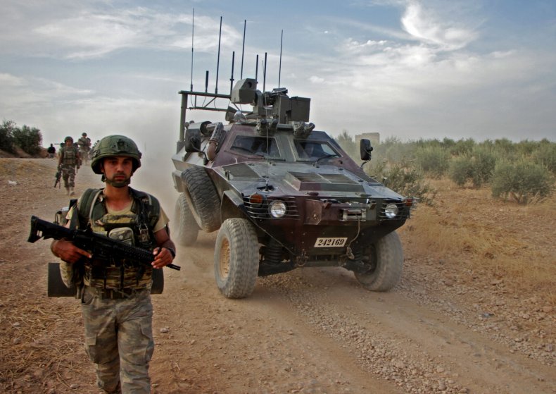 turkey military north syria troops