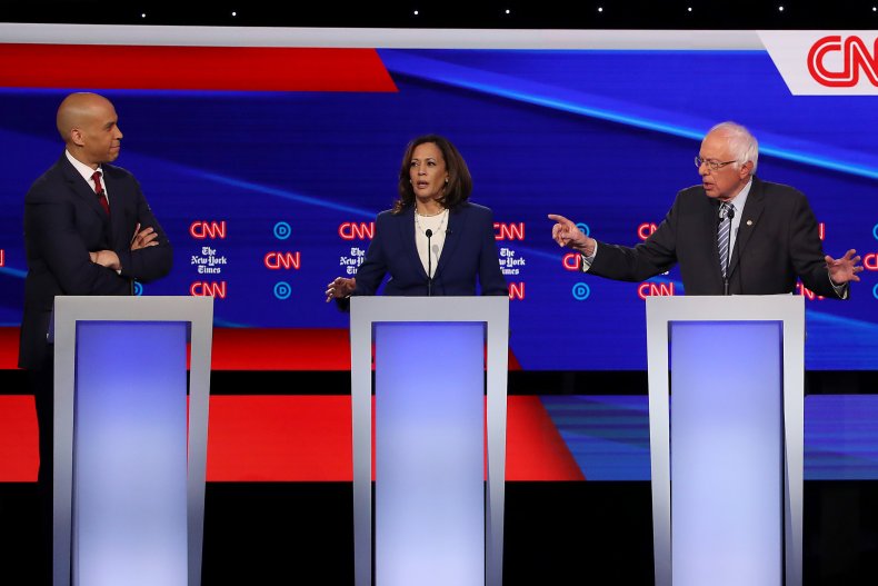 Democratic Presidential Candidates Participate In Fourth Debate In Ohio