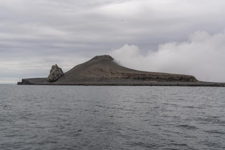 Bogoslof Island, Alaska, Bering Sea
