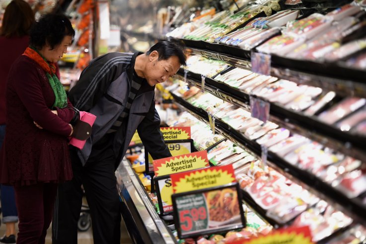 supermarket aisle