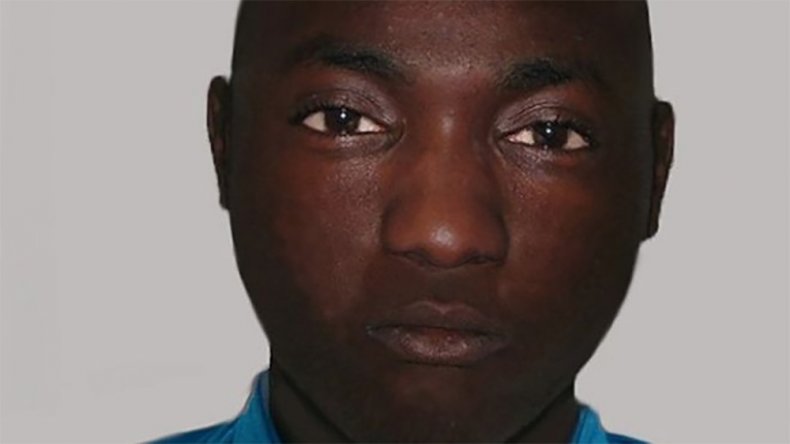 Composite image of man found in garden