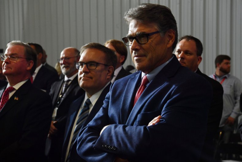 Rick Perry Denies quid pro quo