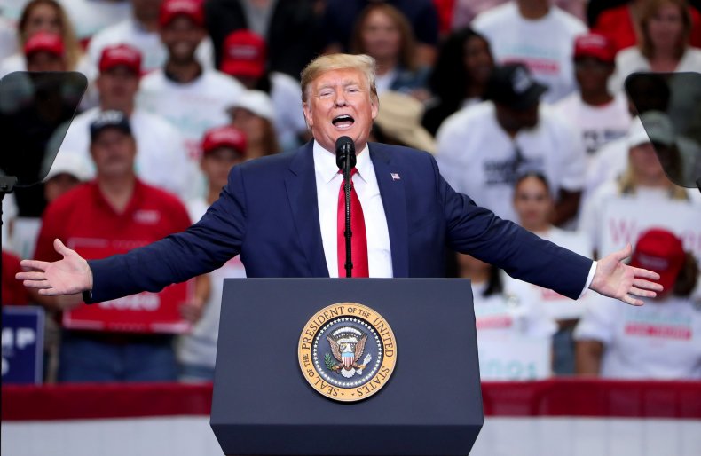 Trump Speaks at Dallas Rally