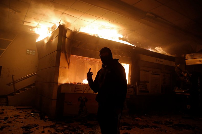 CHILE-TRANSPORT-METRO-PROTEST