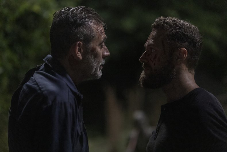 walking dead 10x3 negan aaron walking dead 10x3 negan aaron