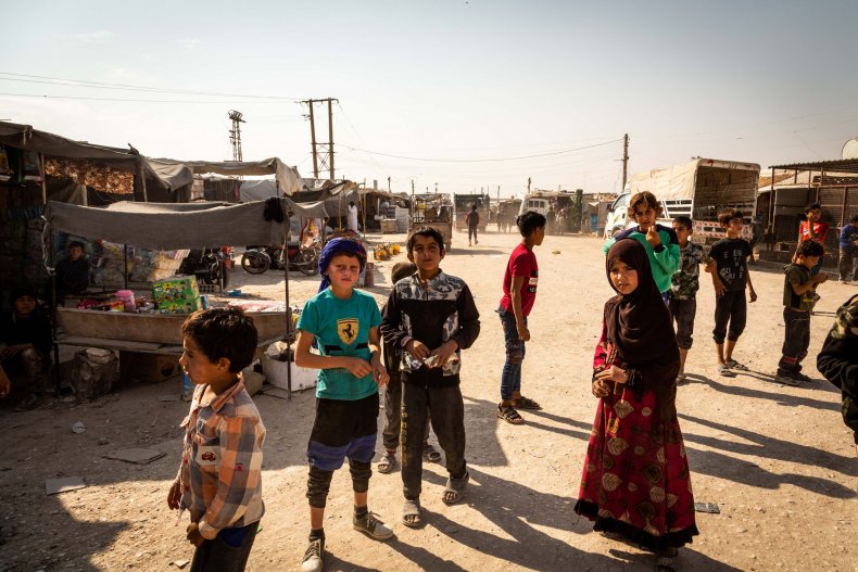 syria children hol camp war