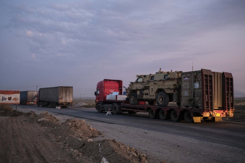 Iraq, Syria, convoy, Kurds, retreat