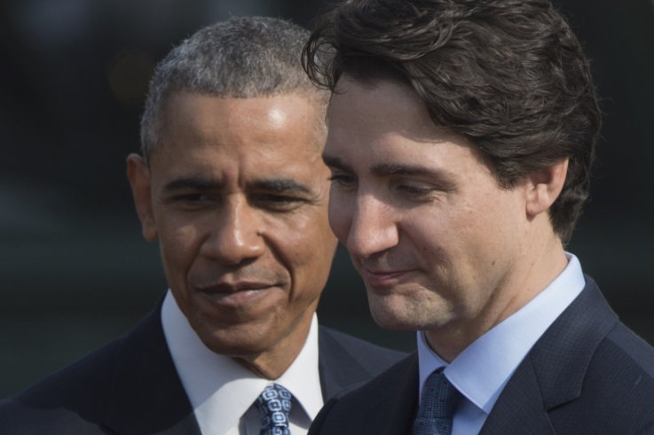 Obama and Trudeau Obama and Trudeau