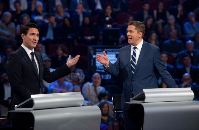 Trudeau Scheer Trudeau Scheer