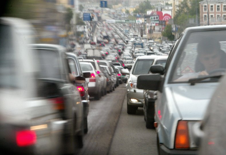 Moscow traffic