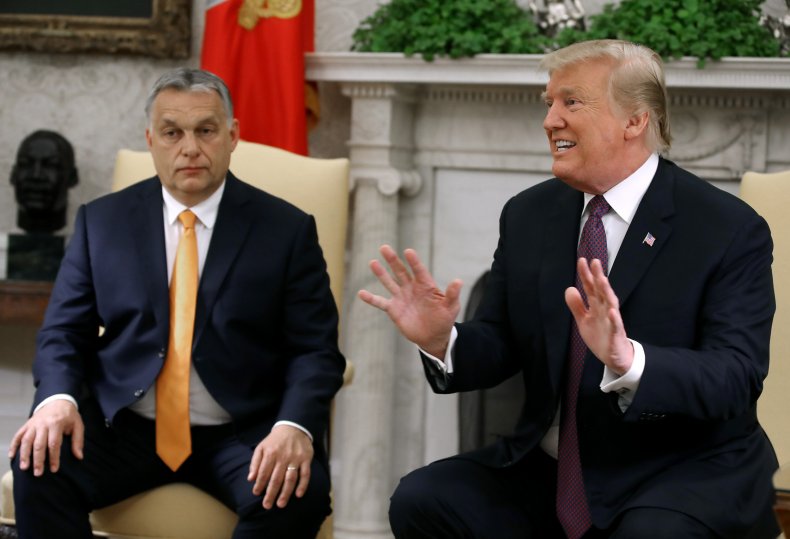 Donald Trump, Viktor Orban, White House, meeting
