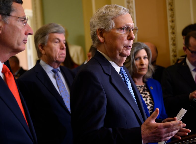 McConnell declines to defend Trump's lynching comment