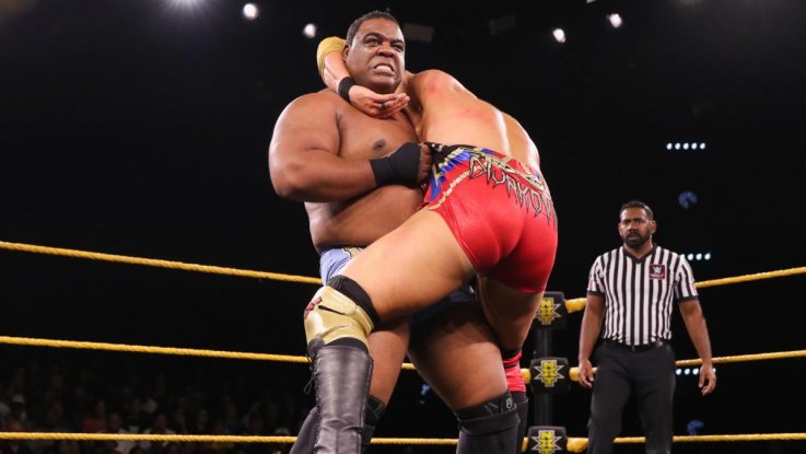 keith lee suplexes dominic dijakovic nxt wwe keith lee suplexes dominic dijakovic nxt wwe