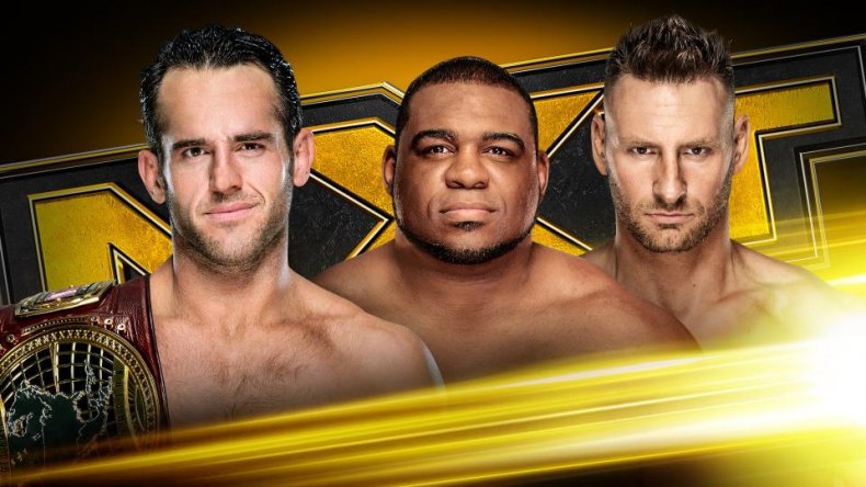 wwe nxt north american championship triple threat