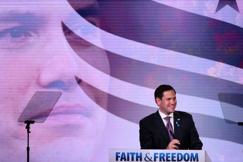 Marco Rubio Republicans aith And Freedom Coalition