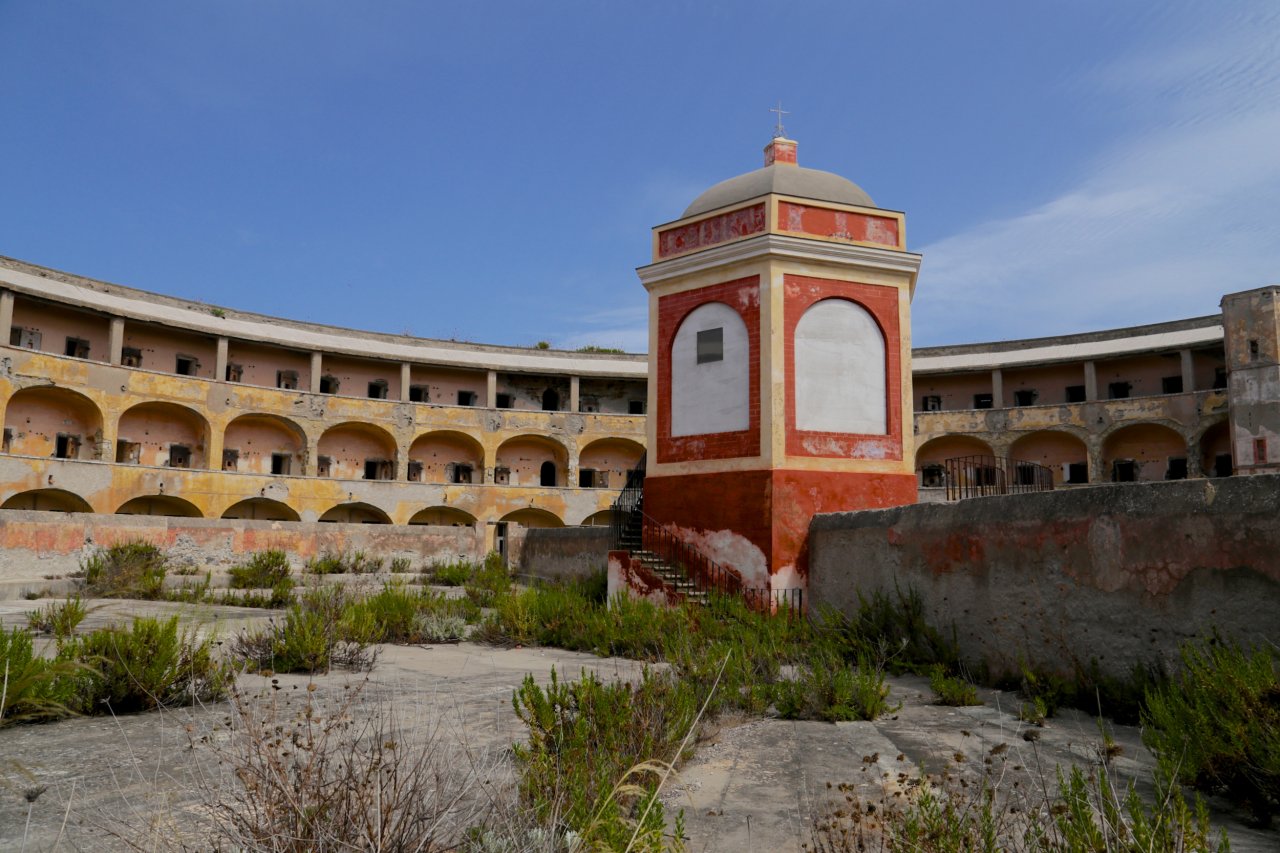 Santo Stefano Island prison