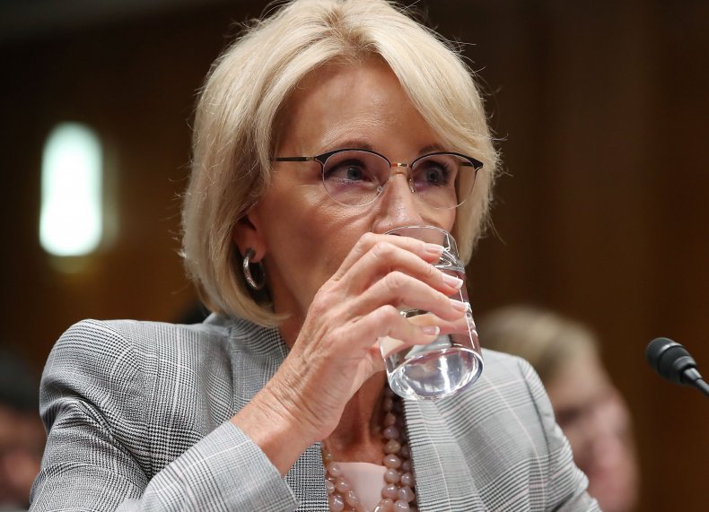 Education Secretary Betsy DeVos