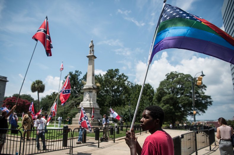 south carolina confederate monument protest