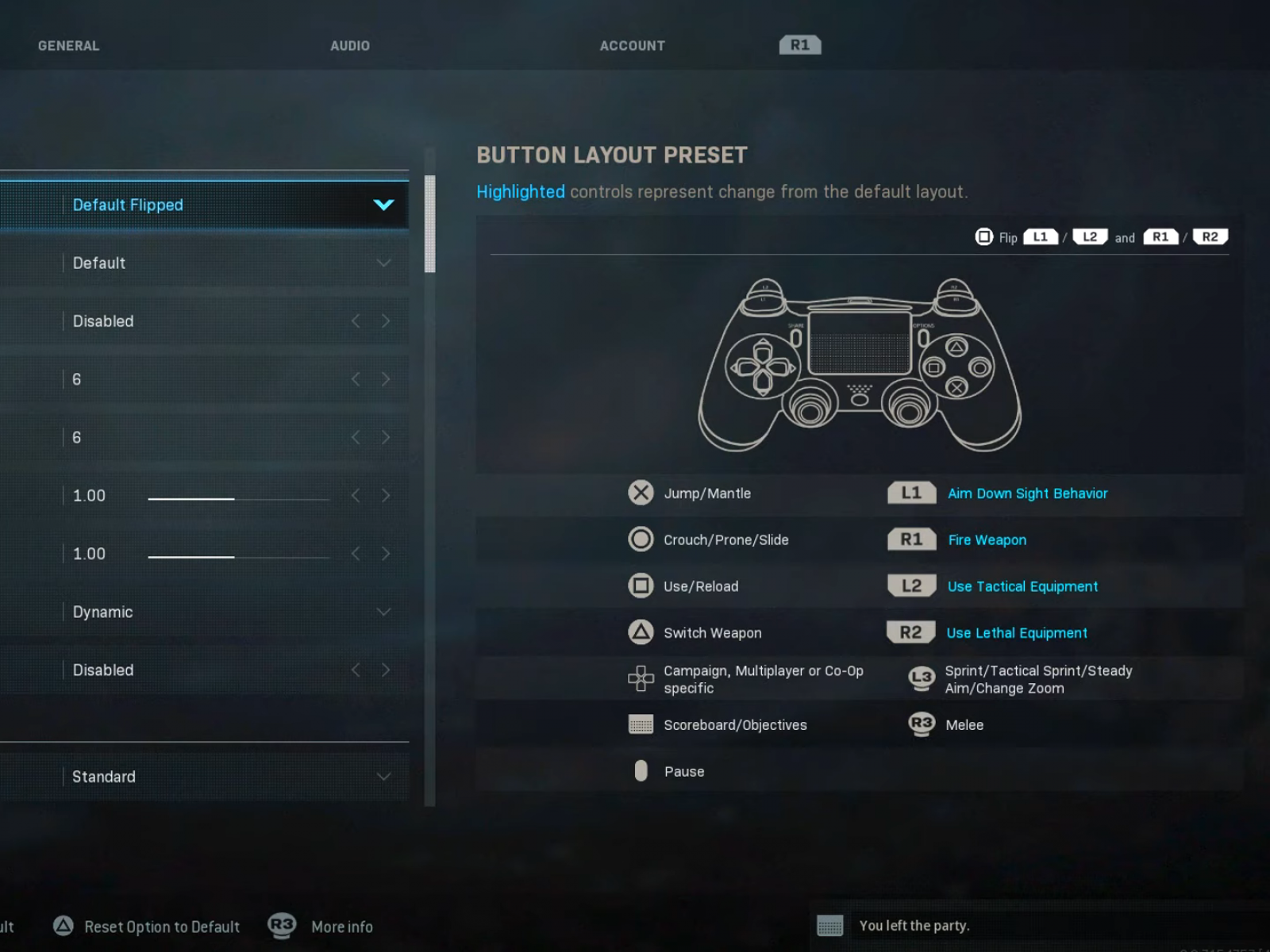 Getting Started in Modern Warfare®: Controls and Settings (PS4)