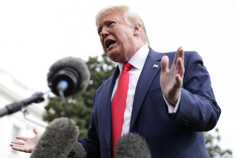 Donald Trump South Lawn