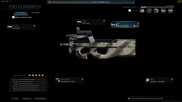 modern warfare class seup p902 modern warfare class seup p902