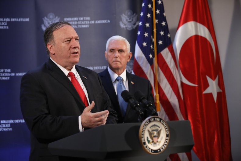 Secretary of State Mike Pompeo Turkey